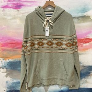 🔥NWT🔥American Eagle Outfitters 100% Cotton Quarter Button Up Hoodie.